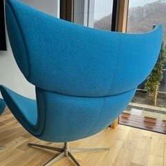 【展示品】ボーコンセプト1人掛けソファオットマンモダン家具北欧イタリア