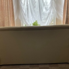 2～3人掛けソファー 合成皮革 ベージュ コンパクト 美品 引き取り限定