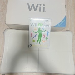 wii 本体、wii fit plusとボード