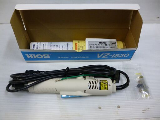 [未使用] HIOS トランスレス電動ドライバー(レバースタート式) VZ-1820(JFY-57-3)