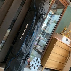 スノーボード・新品ケース付【前の部分に小さい欠け有その他美品】裏縁は欠けなし2月中お得！！