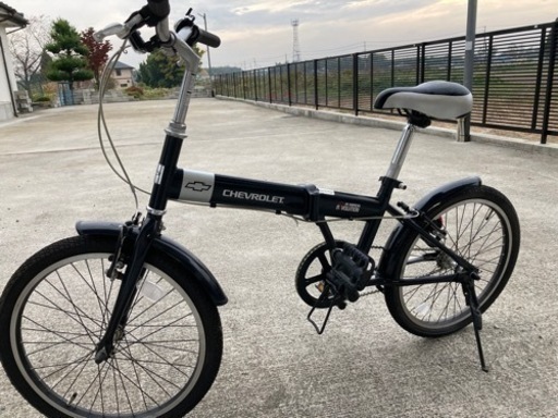 【ほぼ未使用】【配達可能】シボレーの自転車