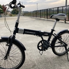 【ほぼ未使用】【配達可能】シボレーの自転車