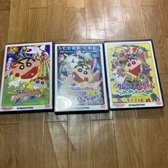 クレヨンしんちゃん　映画DVD三枚セット