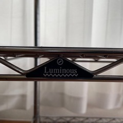 ルミナススチールラック 120×45×180 天板付き