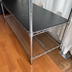 ルミナススチールラック 120×45×180 天板付き