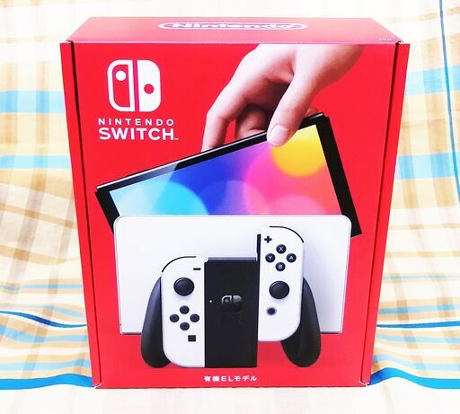 新品 11/29購入 ニンテンドースイッチ 有機EL モデル ホワイト 本体 Nintendo Switch メーカー保証OK 未使用未開封 箱も無傷
