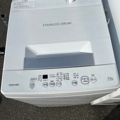 福岡市配送設置無料 高年式 2022年東芝洗濯機と2021年