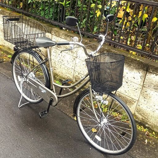 ★安全にこだわった自転車‼荷物もたくさん積める‼お届け可！★ 26インチ 自転車 『Profiel』