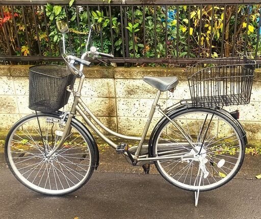 ★安全にこだわった自転車‼荷物もたくさん積める‼お届け可！★ 26インチ 自転車 『Profiel』