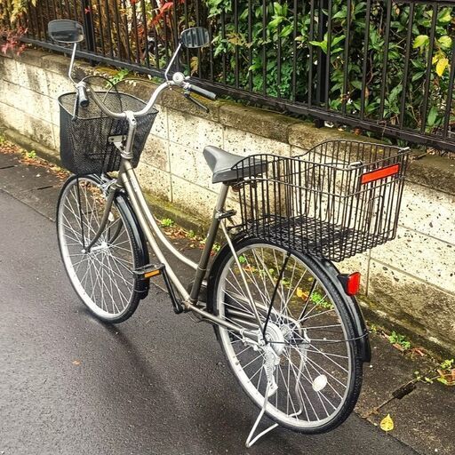 ★安全にこだわった自転車‼荷物もたくさん積める‼お届け可！★ 26インチ 自転車 『Profiel』