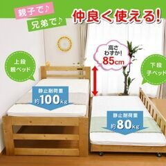 ベッドフレーム　２台(上段と下段)