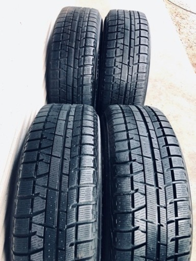 冬タイヤ 185/65R14マルチホイール付新品同様スタッドレス 安い 4本組
