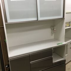 ④ニトリ キッチンボード 食器棚 レンジ台 システムキッチンボード 
