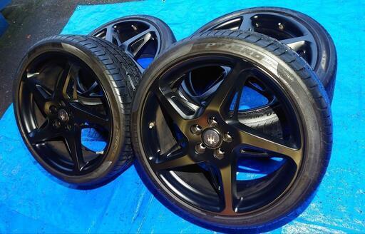 FERRARI 458 ITALIA  SPIDER 20インチ　アルミホイール BBS製　タイヤ　PIRELLI　P-ZERO マセラティ仕様センターキャップ付　４本セット