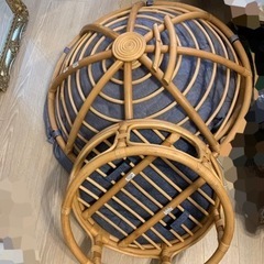 受渡者様決定】ほぼ新品✨定価¥32000- ニトリ パパさんチェアー&スツール