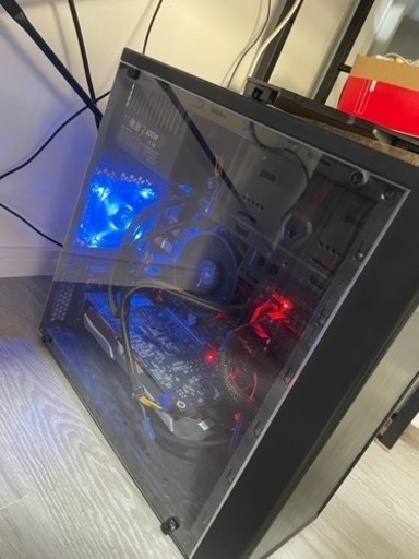 すぐ使える!】自作ゲーミングPC モニター、キーボード、マウスセット