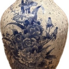 飛騨彦　花瓶　壺　大きな花瓶