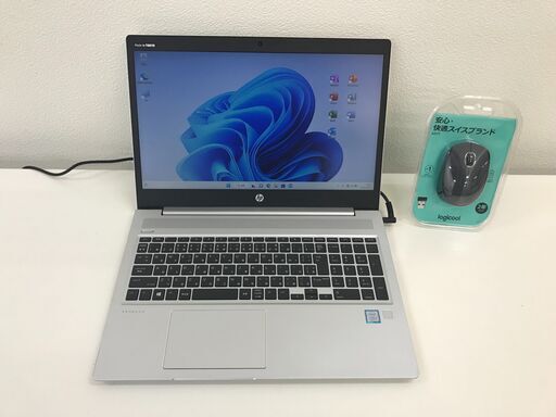 【超美品】 ノートパソコン 「HP」「高速Core5」 最新office2021付属 管理No1『基本送料無料』