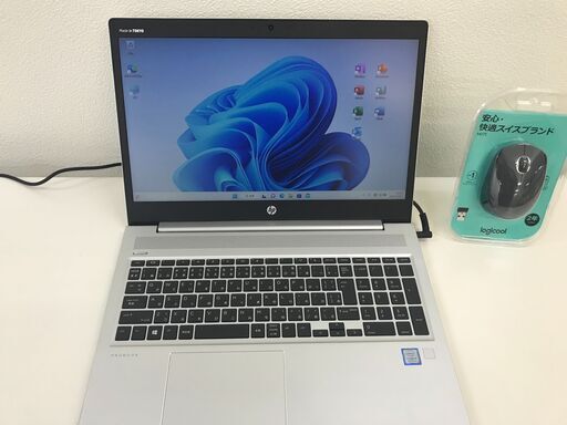 【超美品】 ノートパソコン 「HP」「高速Core5」 最新office2021付属 管理No2『基本送料無料』