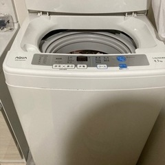 (内定者あり)取引希望　全自動洗濯機　AQW-S45C
