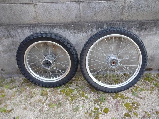 カワサキ KDX250 ホイールセット