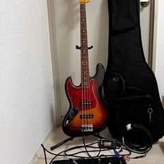 ベース(Fender)＋エフェクターセット