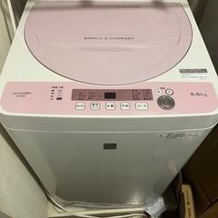 SHARP 全自動洗濯機　5.5kg