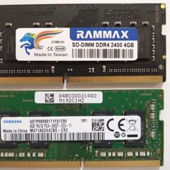 ノートＰＣ メモリ 4GBｘ2（DDR4-2400 SO-…