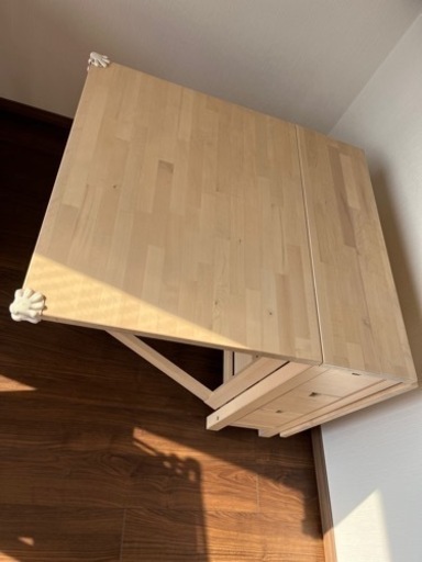 IKEA ノールデン　ゲートレッグテーブル＋椅子2脚