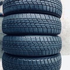 冬タイヤ 155/65R14 軽自動車用アルミ付きスタッドレス バリ山4本組
