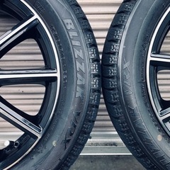 冬タイヤ 175/60R16 アルミ付きブリヂストン バリ山スタッドレス 4本組 冬タイヤ 175/60R16 アルミ付きブリヂストン バリ山スタッドレス 4本組