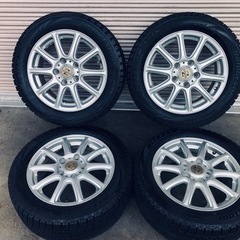 冬タイヤ 195/55R15 プリウス等用アルミ付きスタッドレス...