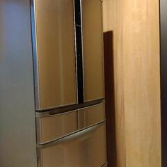 日立6ドア冷蔵庫 517L（R-F520D） 日立大型冷蔵庫R-F520D