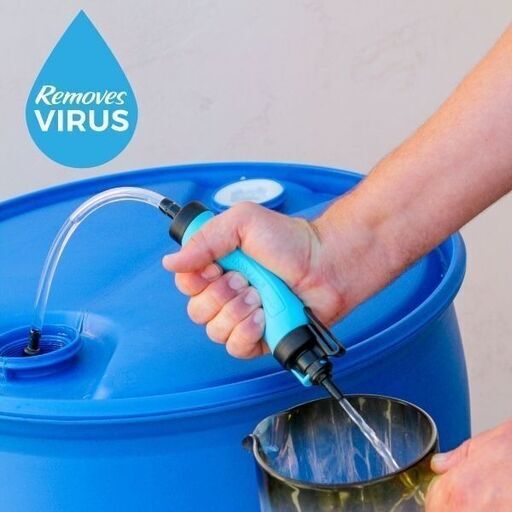 携帯浄水器 アクアドラム浄水システム