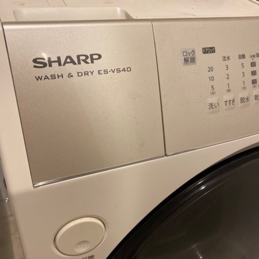 SHARP ドラム式洗濯機 港区でお譲りします