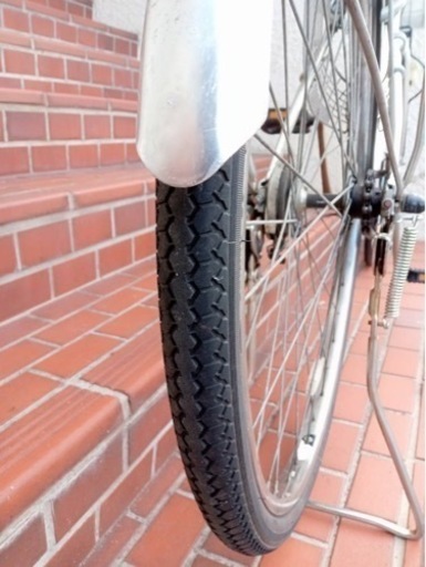 26インチ自転車】LEDオートライト付 変速なし BAA認定車 若林