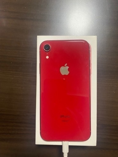 早い者勝ち　iPhoneXR  RED  64GB