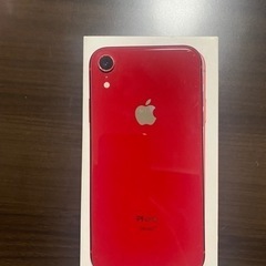 早い者勝ち　iPhoneXR  RED  64GB