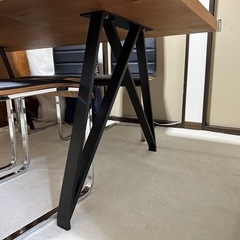 クラスティーナ ダイニングセット アイアンレッグ 