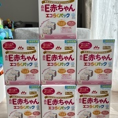 森永E赤ちゃんエコらくパック800g×6箱