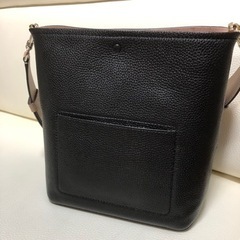極美品♡katespade ケイトスペード　バケットバッグ　2way ブラック　バイカラー