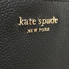 極美品♡katespade ケイトスペード　バケットバッグ　2way ブラック　バイカラー