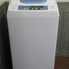 【ネット決済・配送可】ss4381　日立　全自動洗濯機　NW-5...