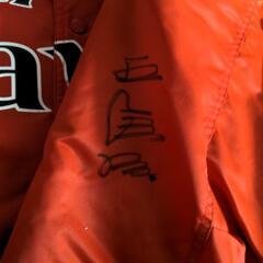 福岡ダイエーホークス　王貞治　サイン入　ブルゾン　ジャンパー