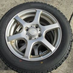【来店取替】軽自動車 新品スタッドレスタイヤ&アルミ付きセット 155/65R14 グッドイヤー