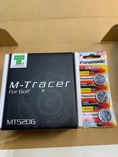 M-Tracer エムトレーサー　MT520G 電池3個付き