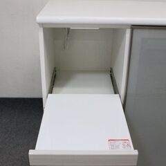 現行モデル ニトリ カウンターポスティア 幅120 ハイグロスホワイト 