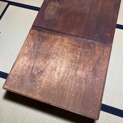 折り畳み作業テーブル　アンティーク