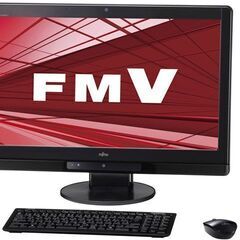 富士通　一体型パソコン　FH77/DD　win10　２３型ワイド　TV 大画面 23インチ 液晶一体型パソコン Win10 富士通 FMV FH77/DD All-In-One